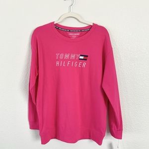 Tommy Hilfiger Pink Long Sleeve Top